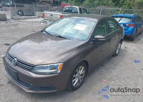 2013 Volkswagen Jetta Se из США, поврежденный, VIN 3VWDP7AJ0DM296778